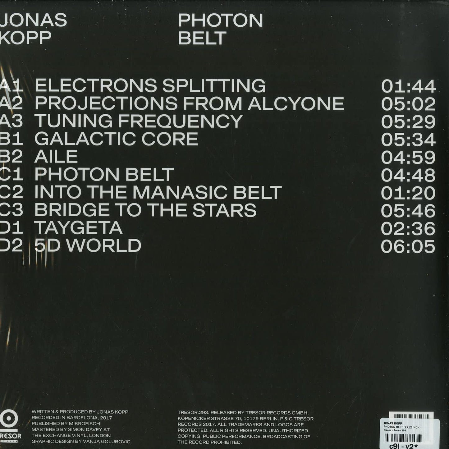 JONAS KOPP – PHOTON BELT