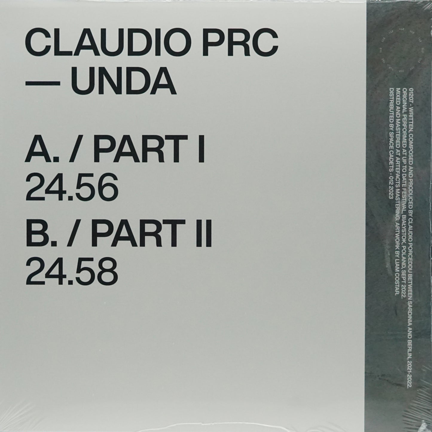 CLAUDIO PRC – UNDA