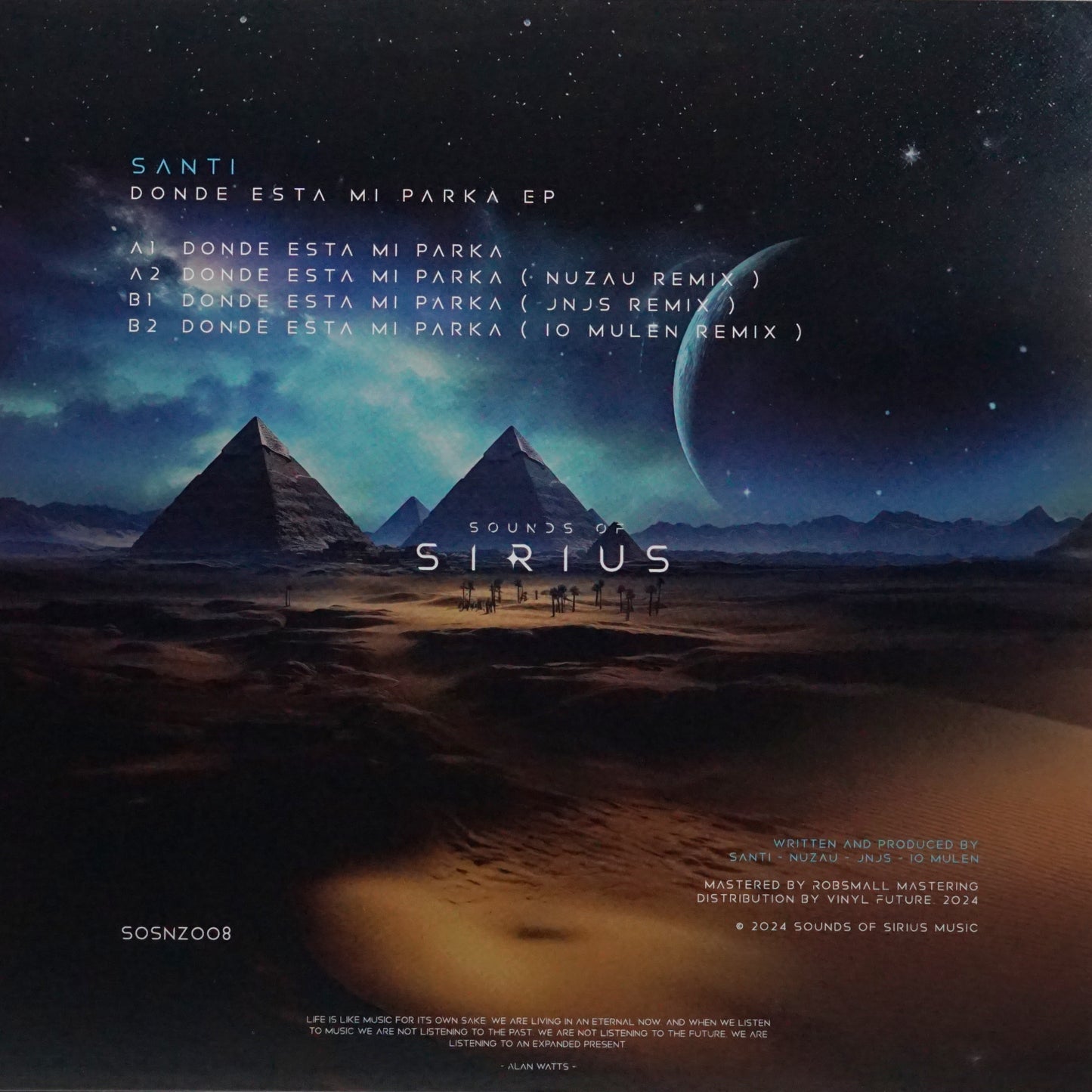 SANTI – DONDE ESTA MI PARKA EP