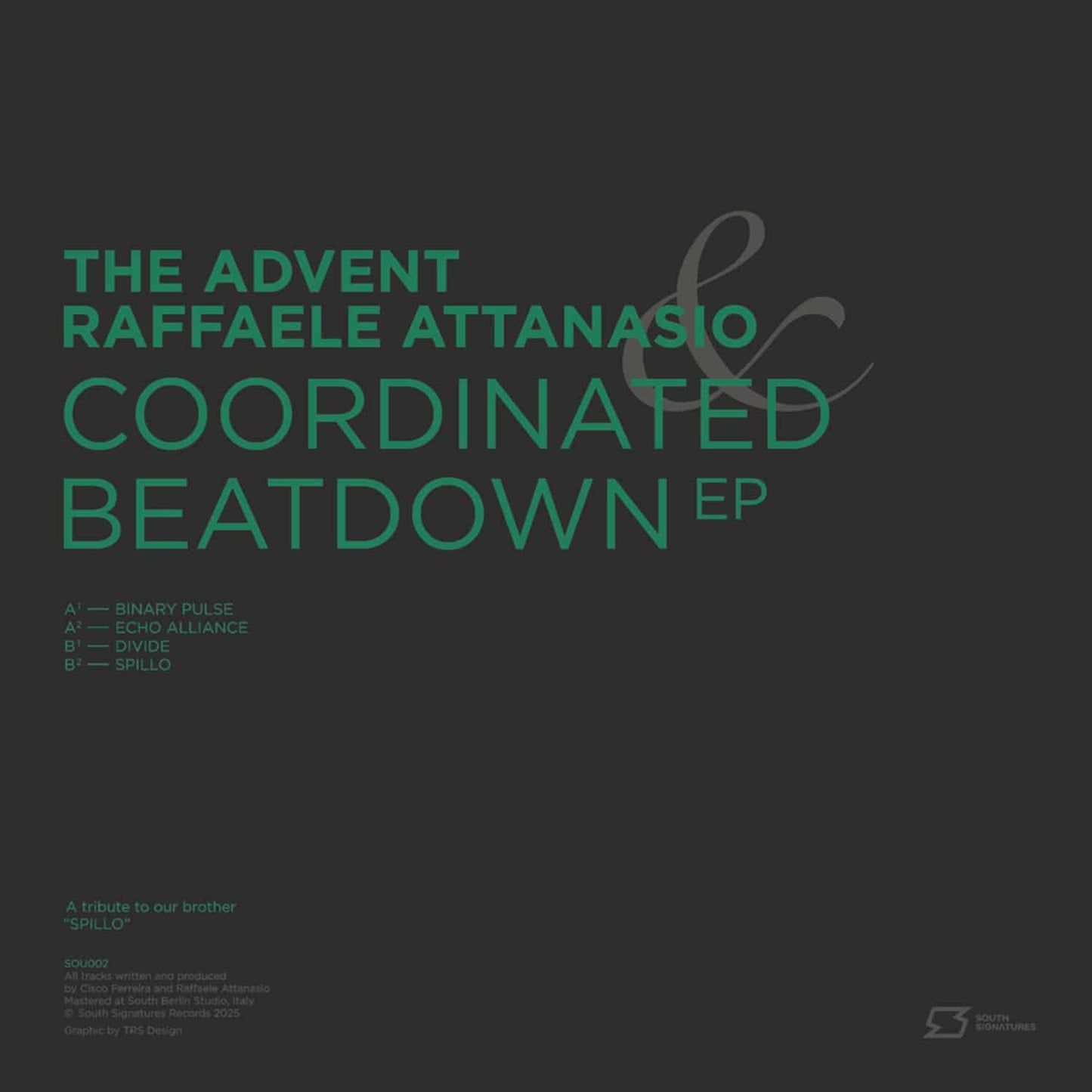 THE ADVENT & RAFFAELE ATTANASIO – COORDINATED BEATDOWN EP