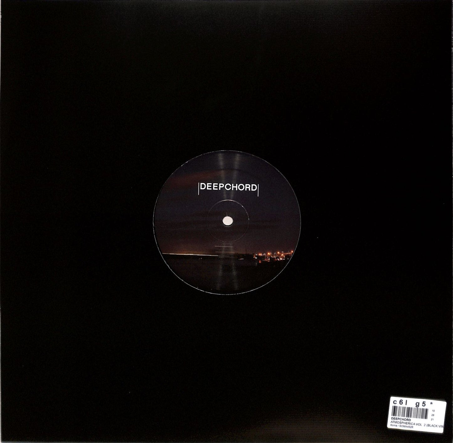 Back of Rubadub Deepchord Atmospherica Vol. 2 vinyl record with artwork and label details visible.