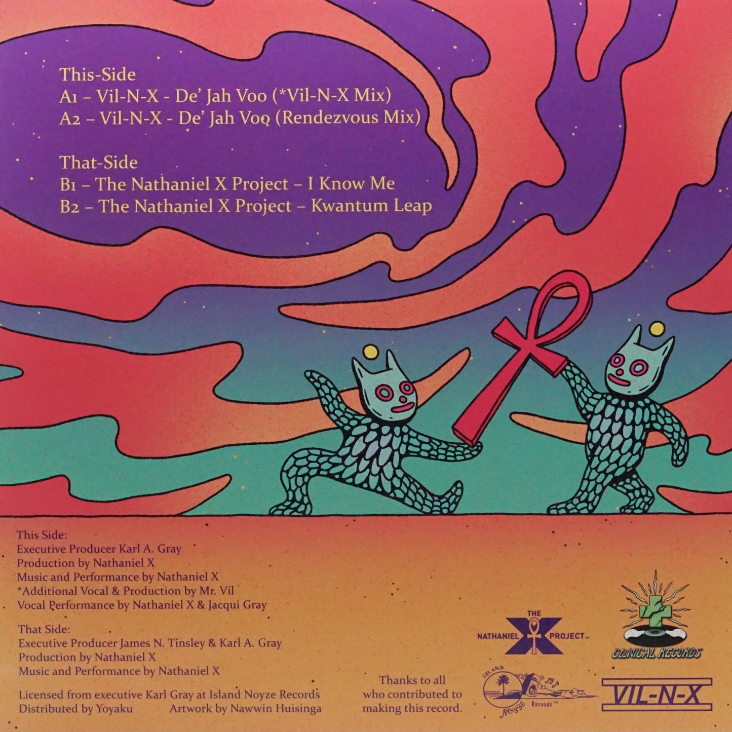 VIL-N-X, THE NATHANIEL X PROJECT – DE' JAH VOO