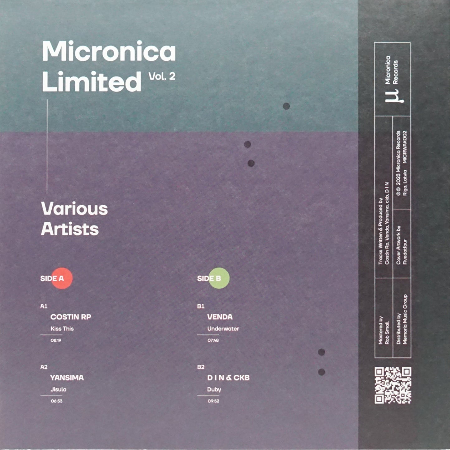 VARIOUS ARTISTS – MICRONICA LIMITED VOL. 2