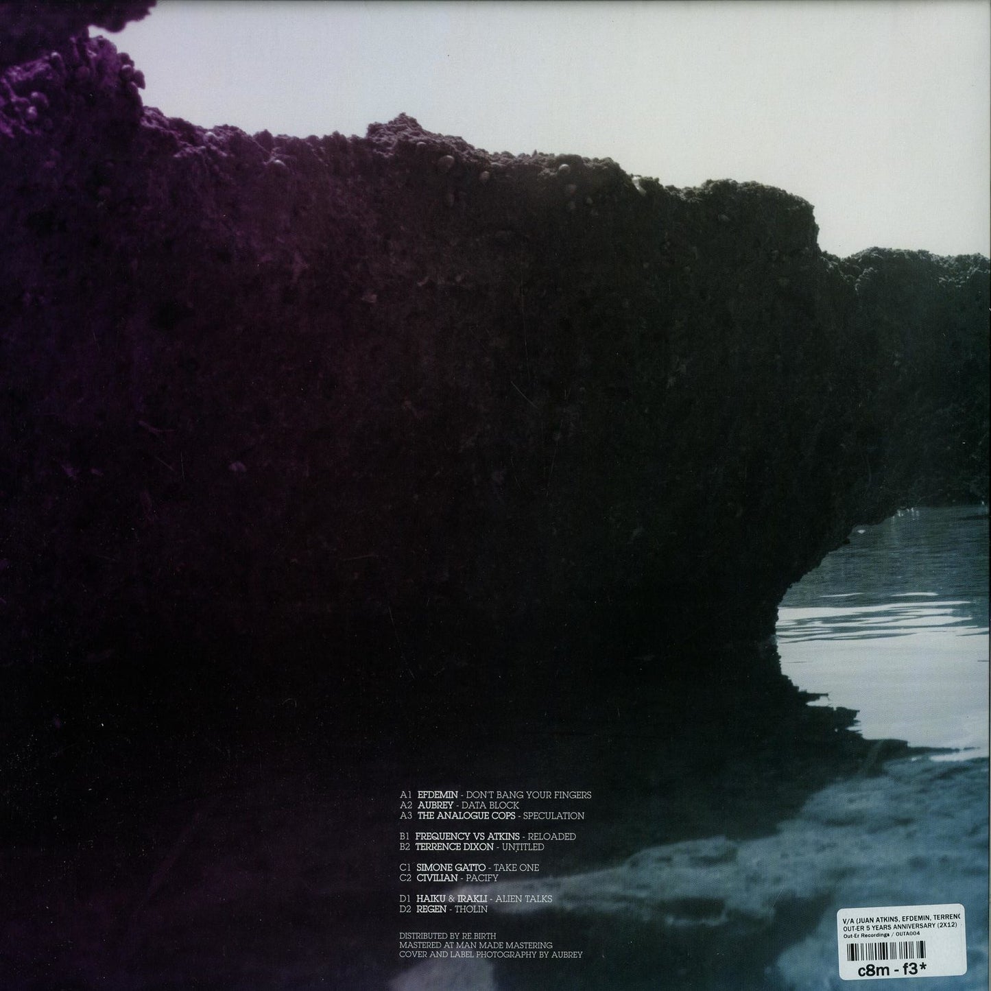 Second hand vinyl record featuring EFDEMIN, Aubrey, The Analogue Cops, Juan Atkins, Terrence Dixon, Simone Gatto, Civilian, Haiku, Irakli, Regen.