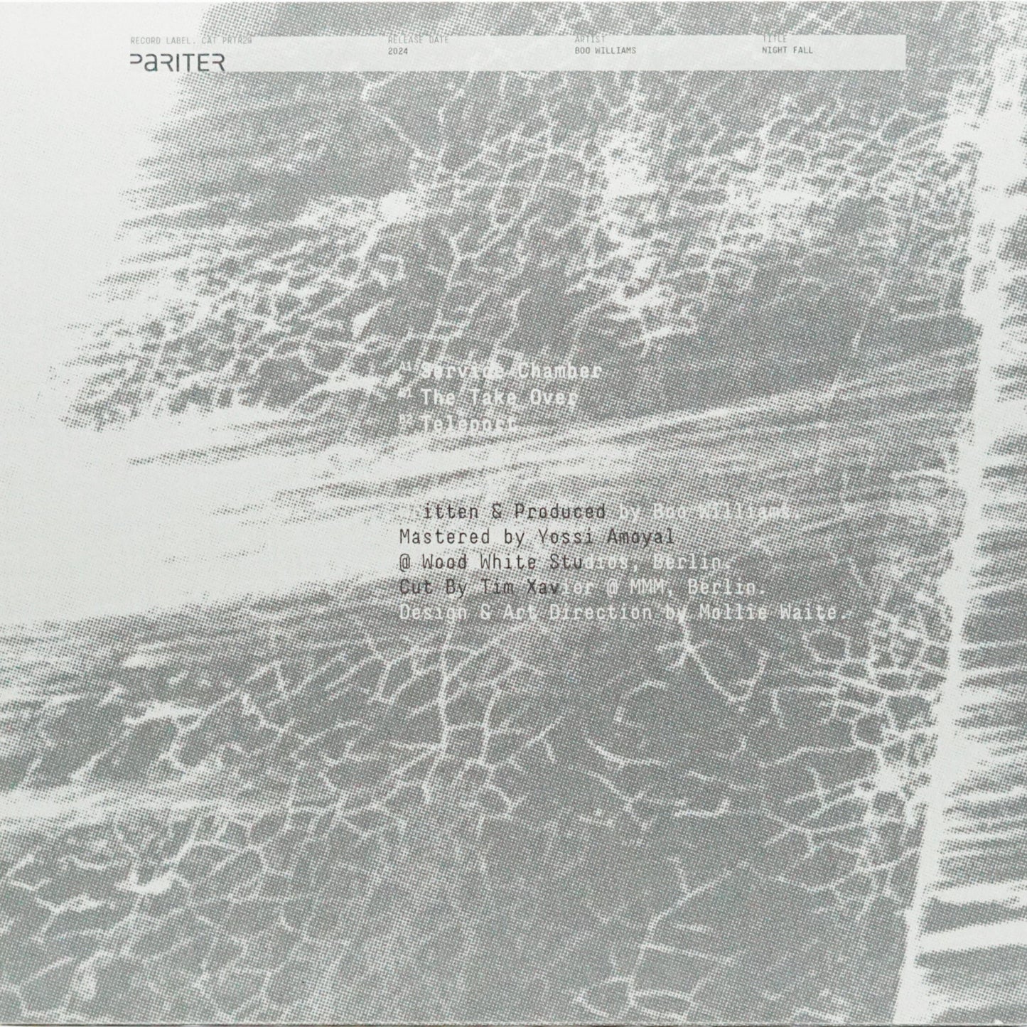 BOO WILLIAMS – NIGHT FALL