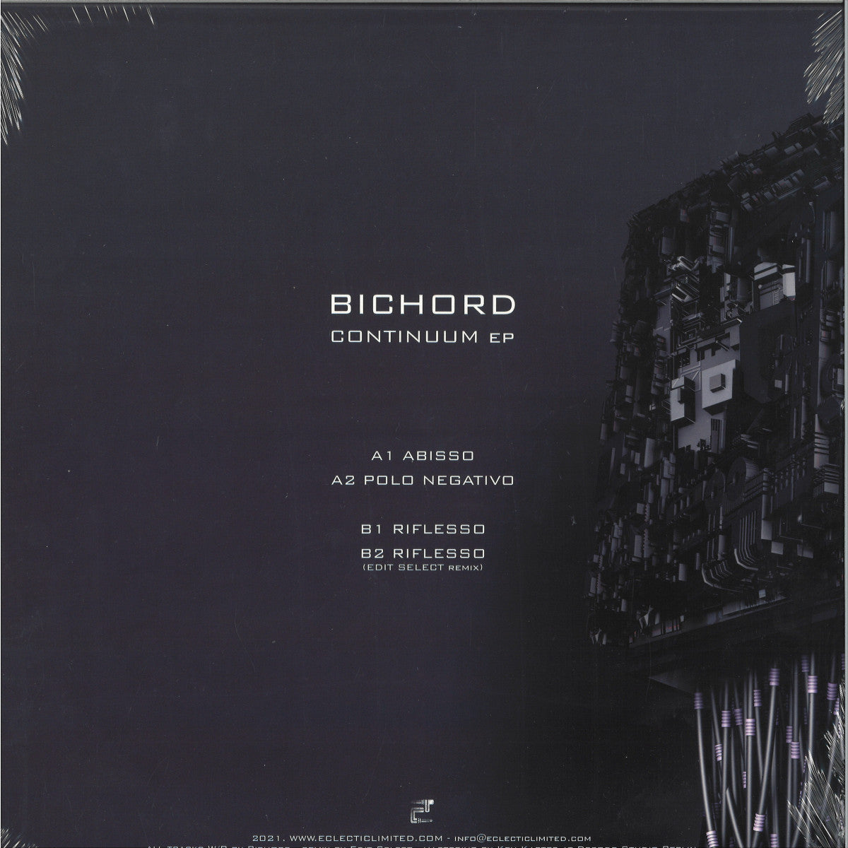 BICHORD, EDIT SELECT – CONTINUUM EP - Chippy Chasers Record Store