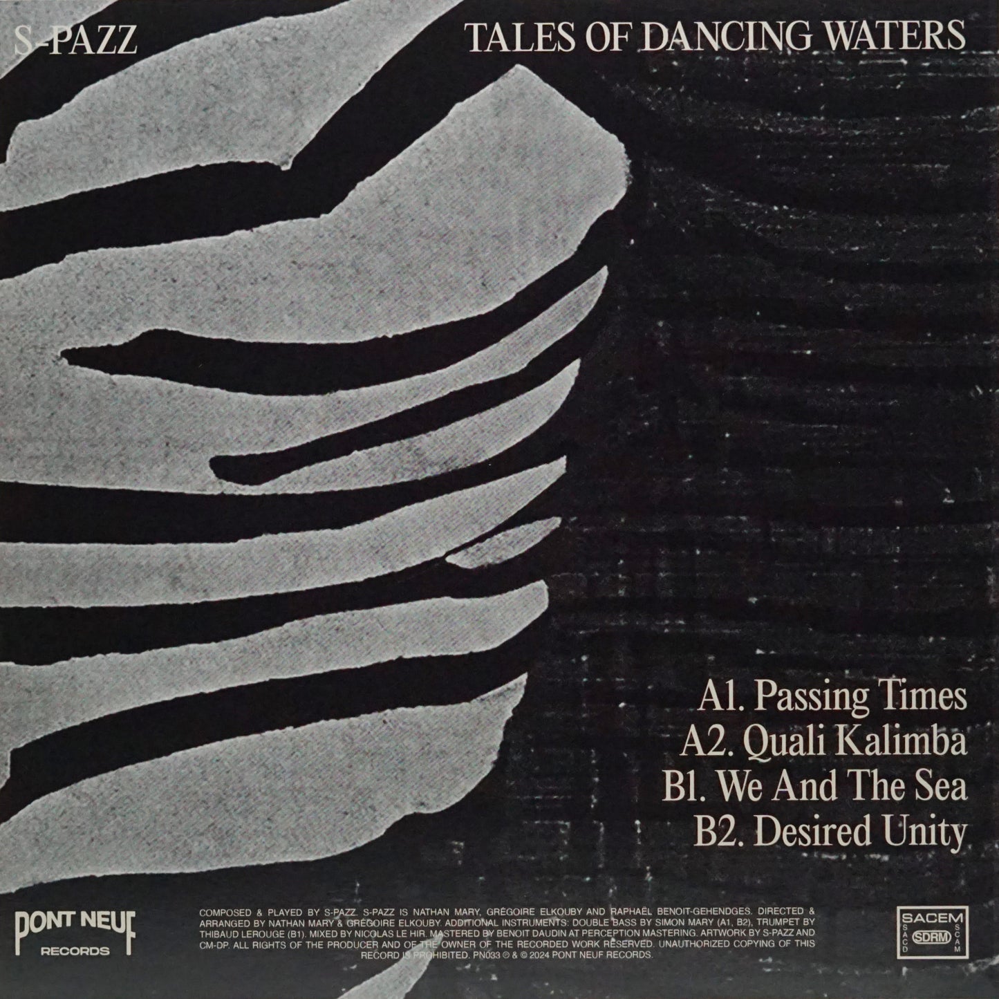 S-PAZZ – TALES OF DANCING WATERS