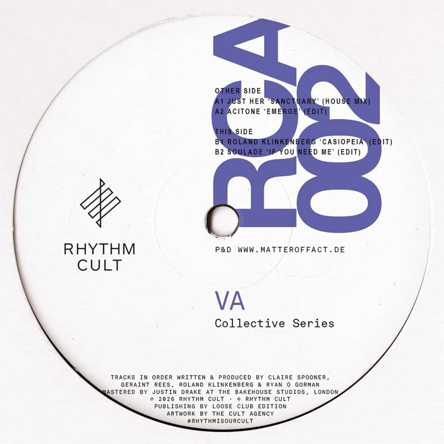 JUST HER, ACITONE, ROLAND KLINKENBERG, SOULADE – COLLECTIVE SERIES - VOL.2 LP