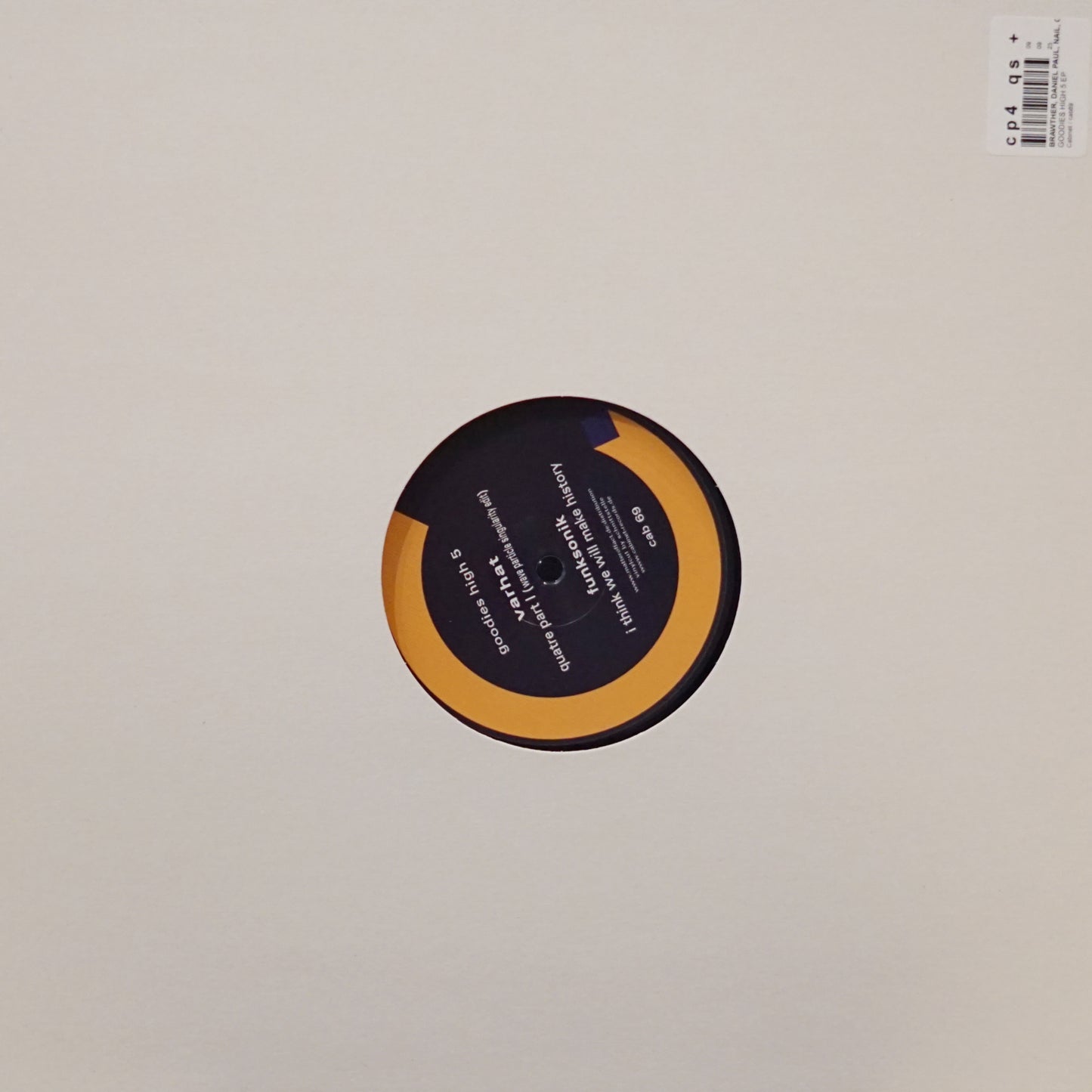 VARIOUS ARTISTS – GOODIES HIGH 5 EP