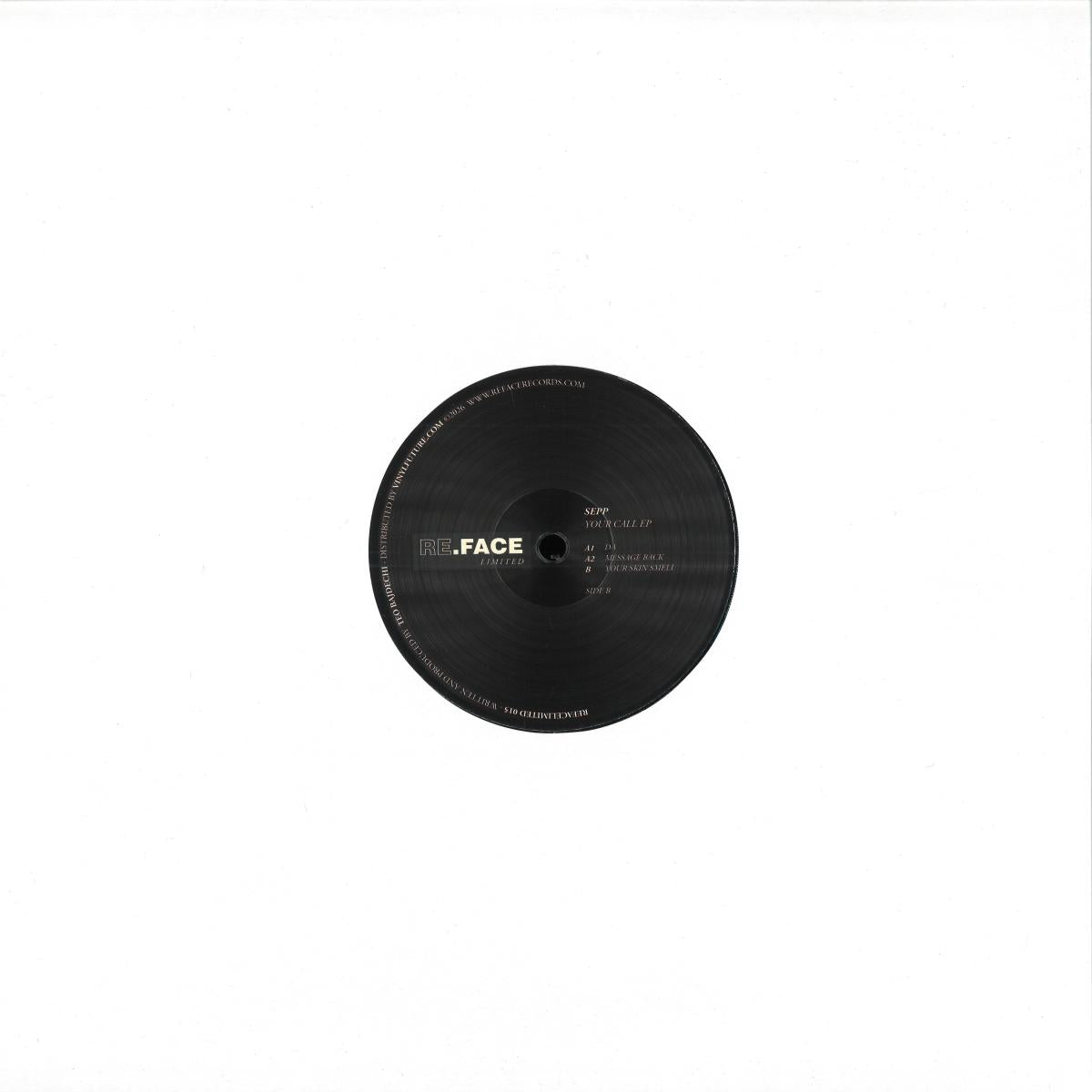 Vinyl Future SEPP Your Call EP vinyl record with colorful abstract back cover art.