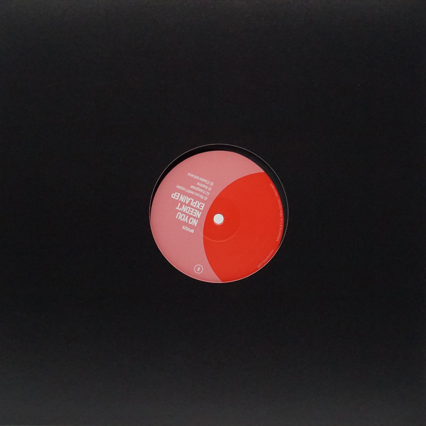 TOMMY VICARI JNR – NO YOU NEEDN’T EXPLAIN