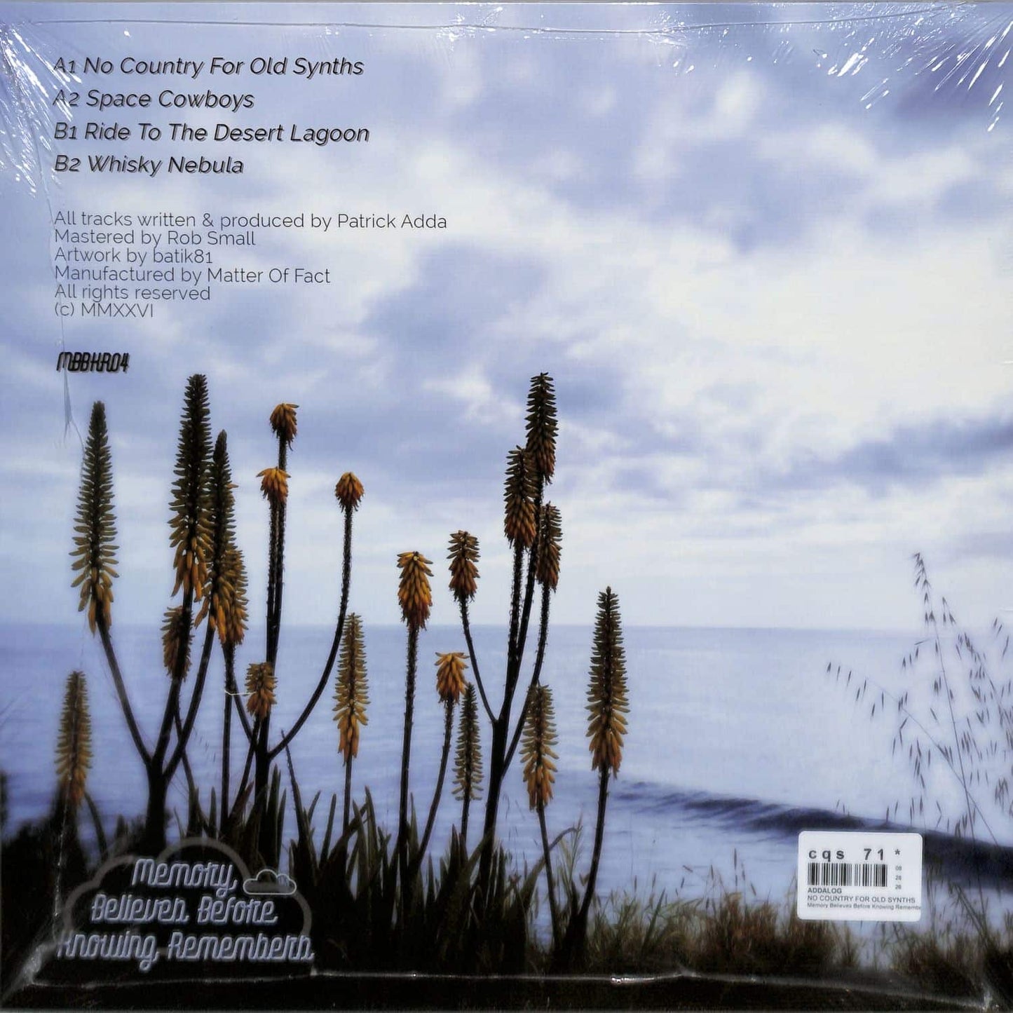ADDALOG – NO COUNTRY FOR OLD SYNTHS