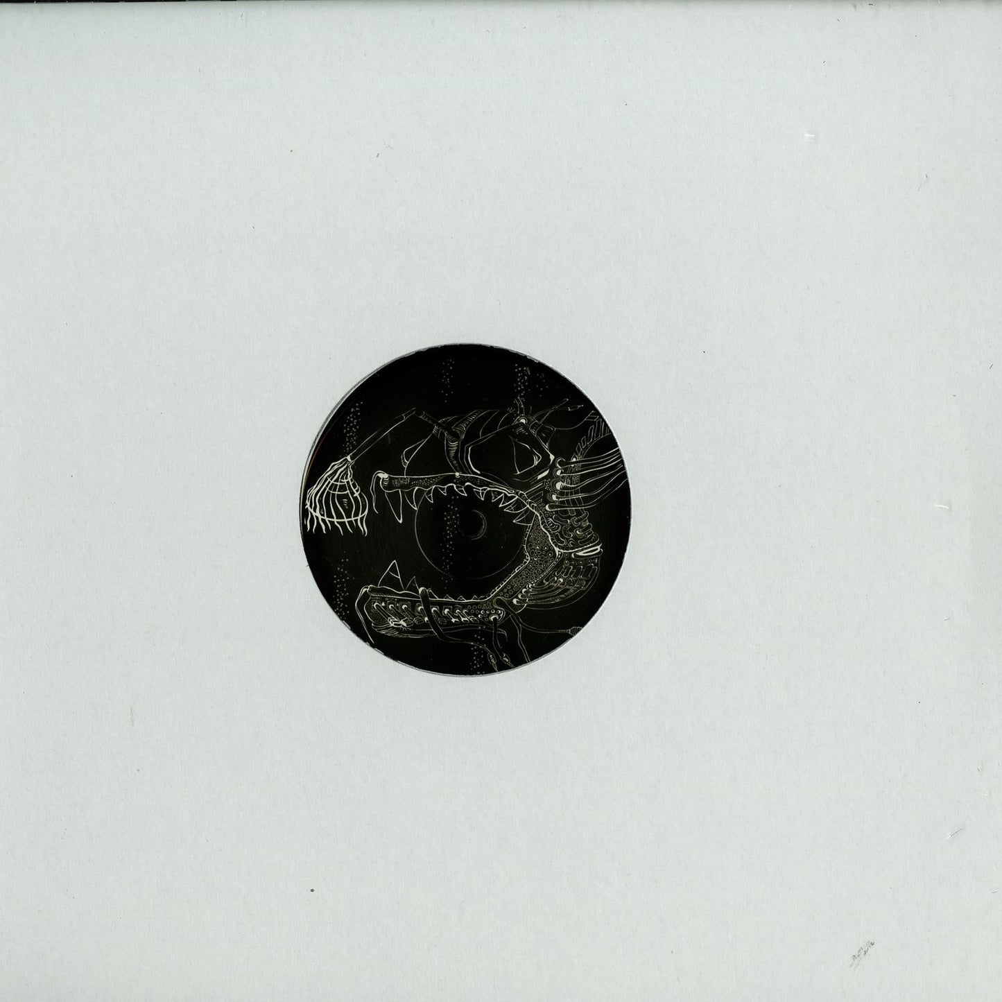 Back of second hand LUKE HESS – COMMUNITY EP vinyl record showing the black vinyl with label details.