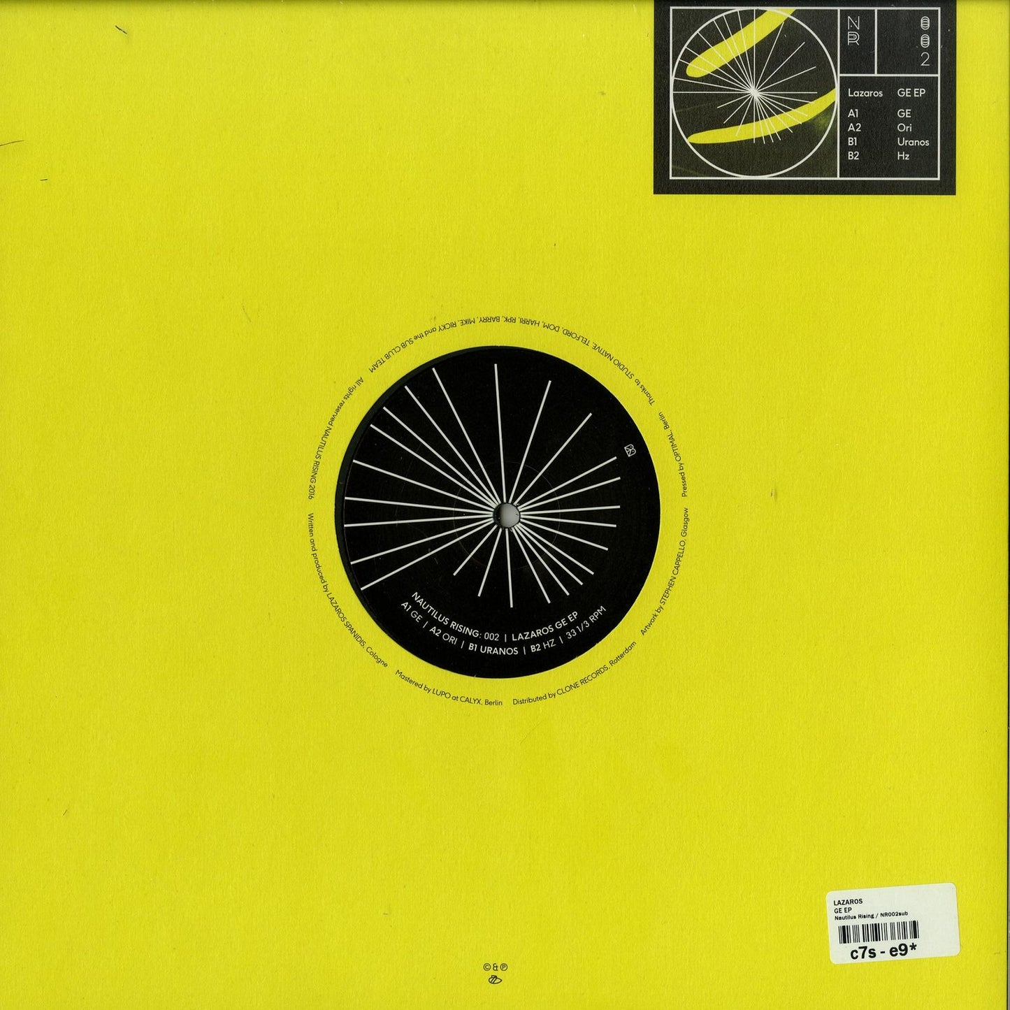 LAZAROS – GE EP