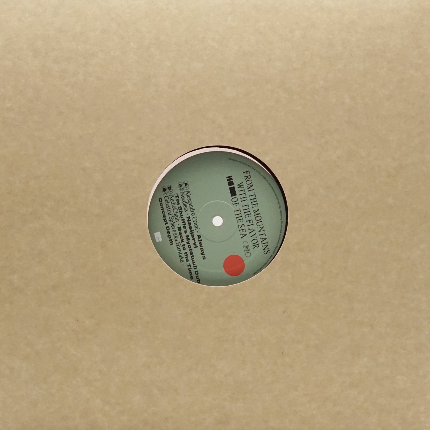 VARIOUS ARTISTS – FROM THE MOUNTAINS WITH THE FLAVOR OF THE SEA