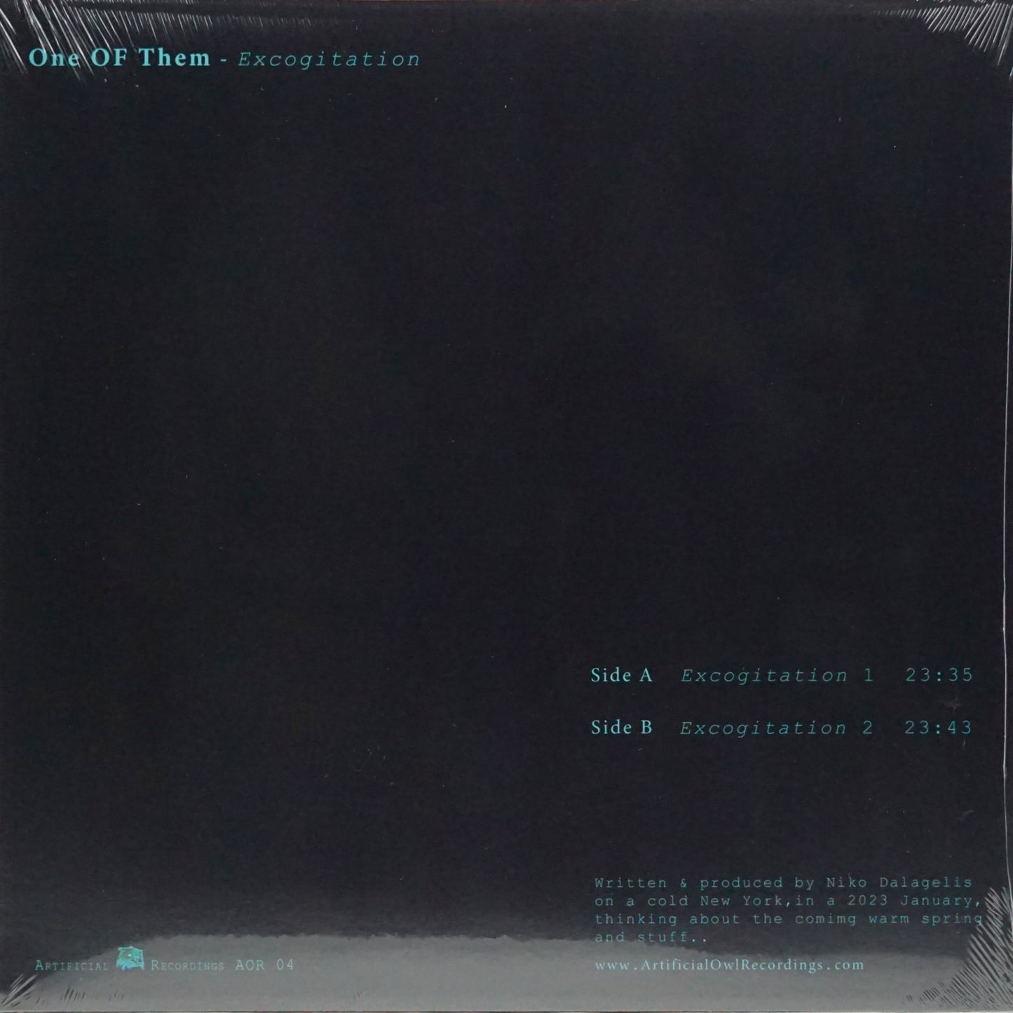 ONE OF THEM – EXCOGITATION