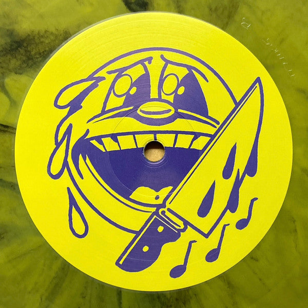 Second Hand Deeper Cut Velvet Velour vinyl record with colorful abstract art on the back cover.