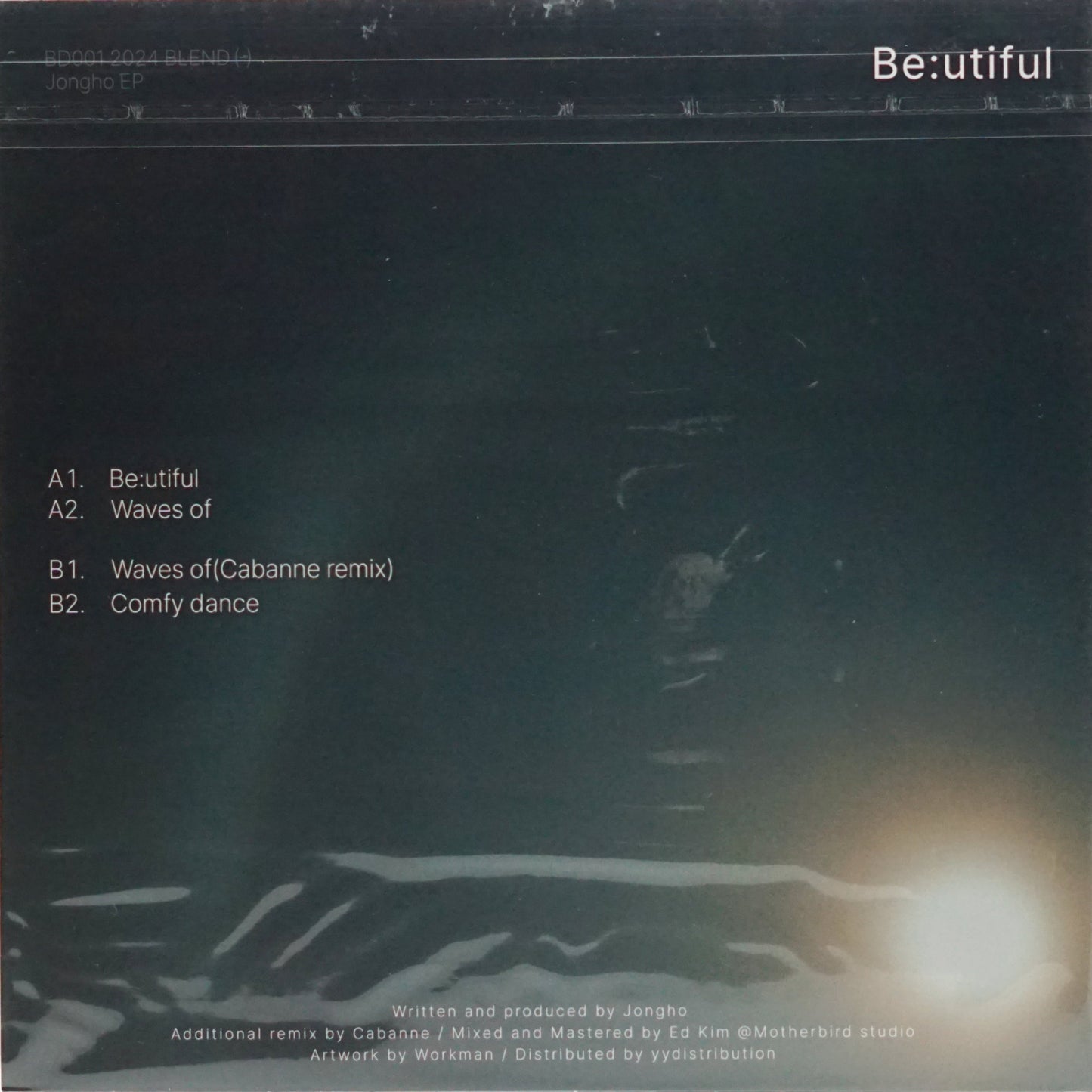 JONGHO – BE:UTIFUL