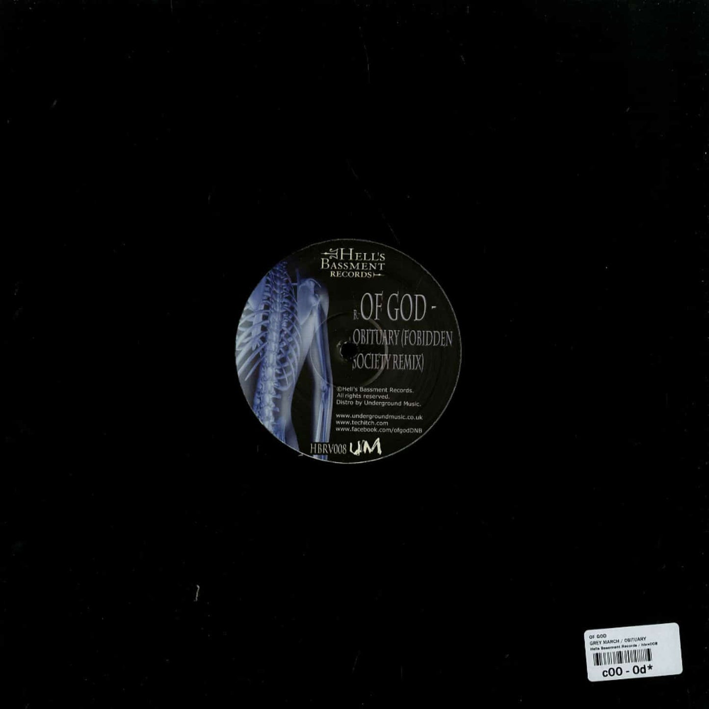 OF GOD, TECH ITCH, FORBIDDEN SOCIETY – GREY MARCH (TECH ITCH REMIX) / OBITUARY (FORBIDDEN SOCIETY REMIX)