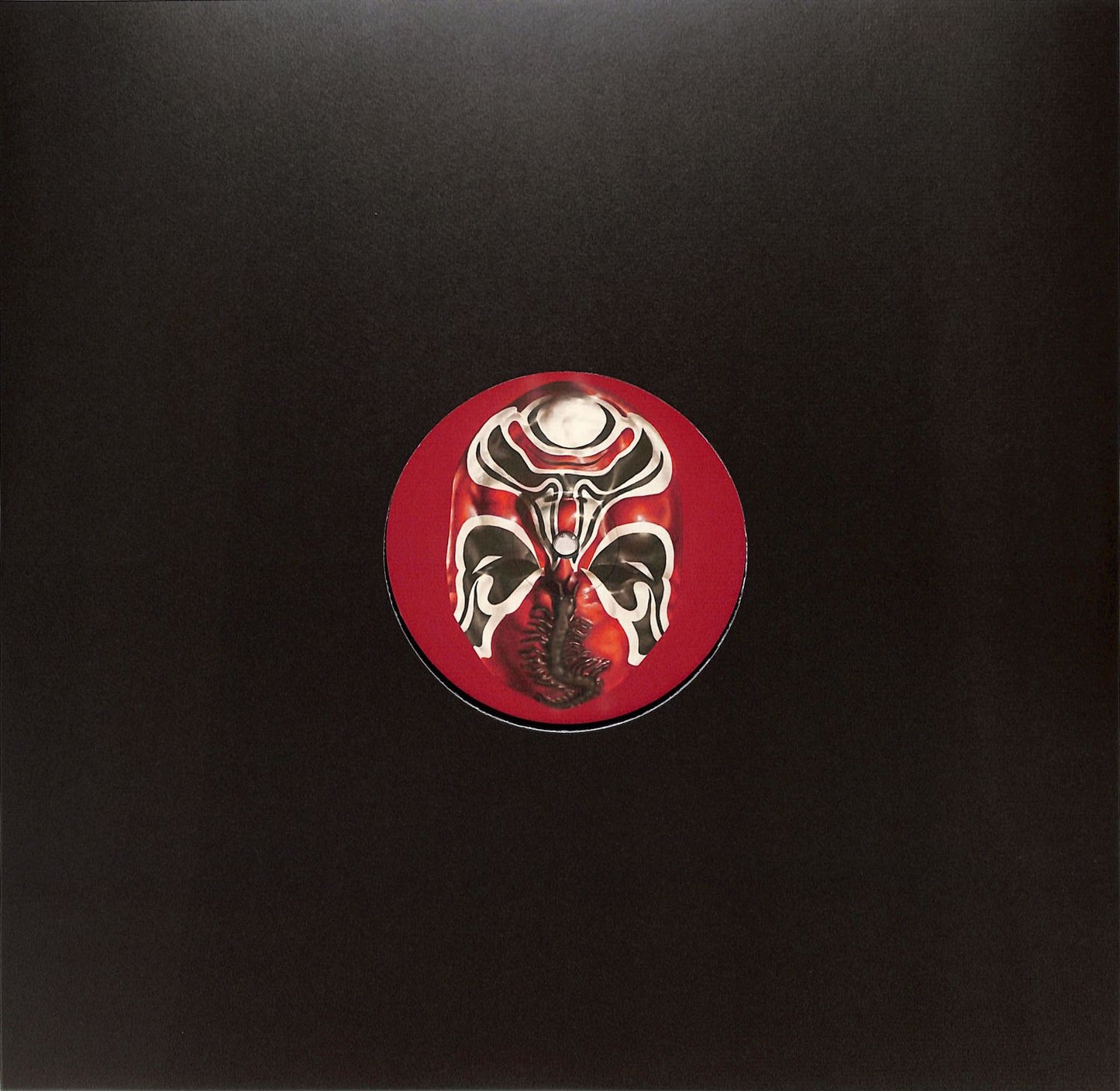 Vinyl record of NOTHUS, FARRON, SERENACE, LAZARUS – 5 Deadly Venoms: Centipede by DBH, showing the back cover art.
