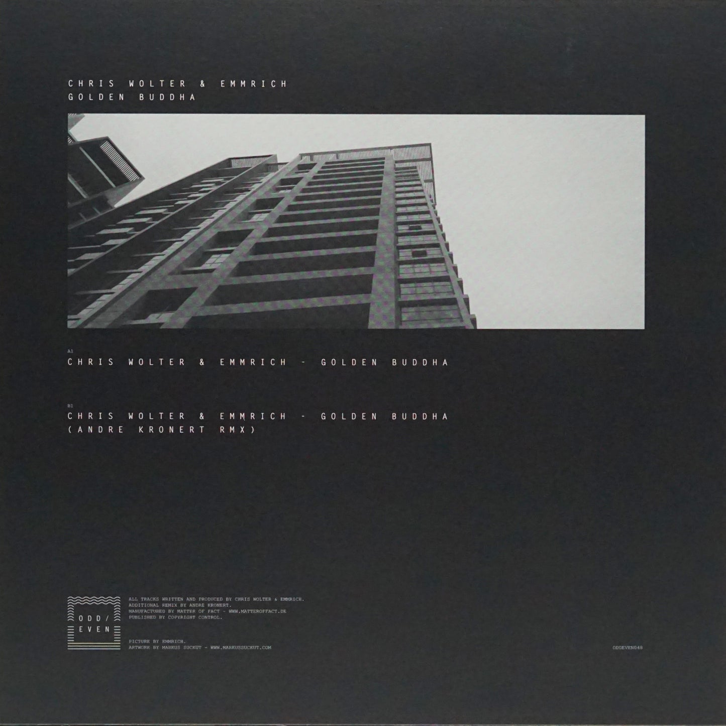 CHRIS WOLTER & EMMRICH – GOLDEN BUDDHA