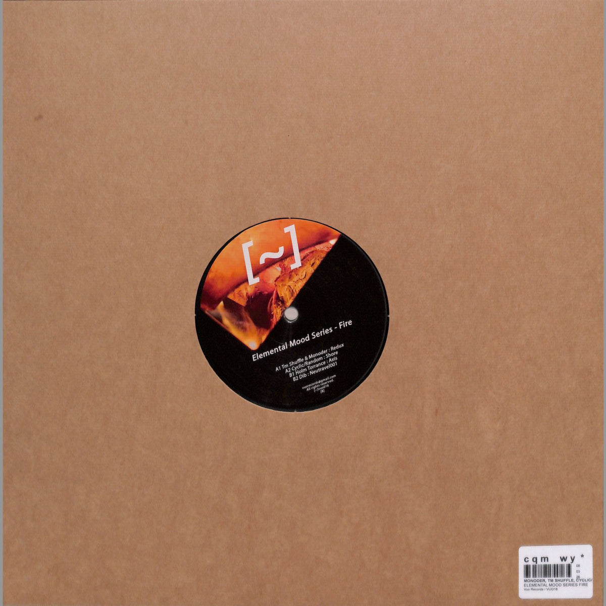 TM SHUFFLE, MONODER, CYCLIC, RANDOM, HOLM TORRANCE, DIB – ELEMENTAL MOOD SERIES-FIRE
