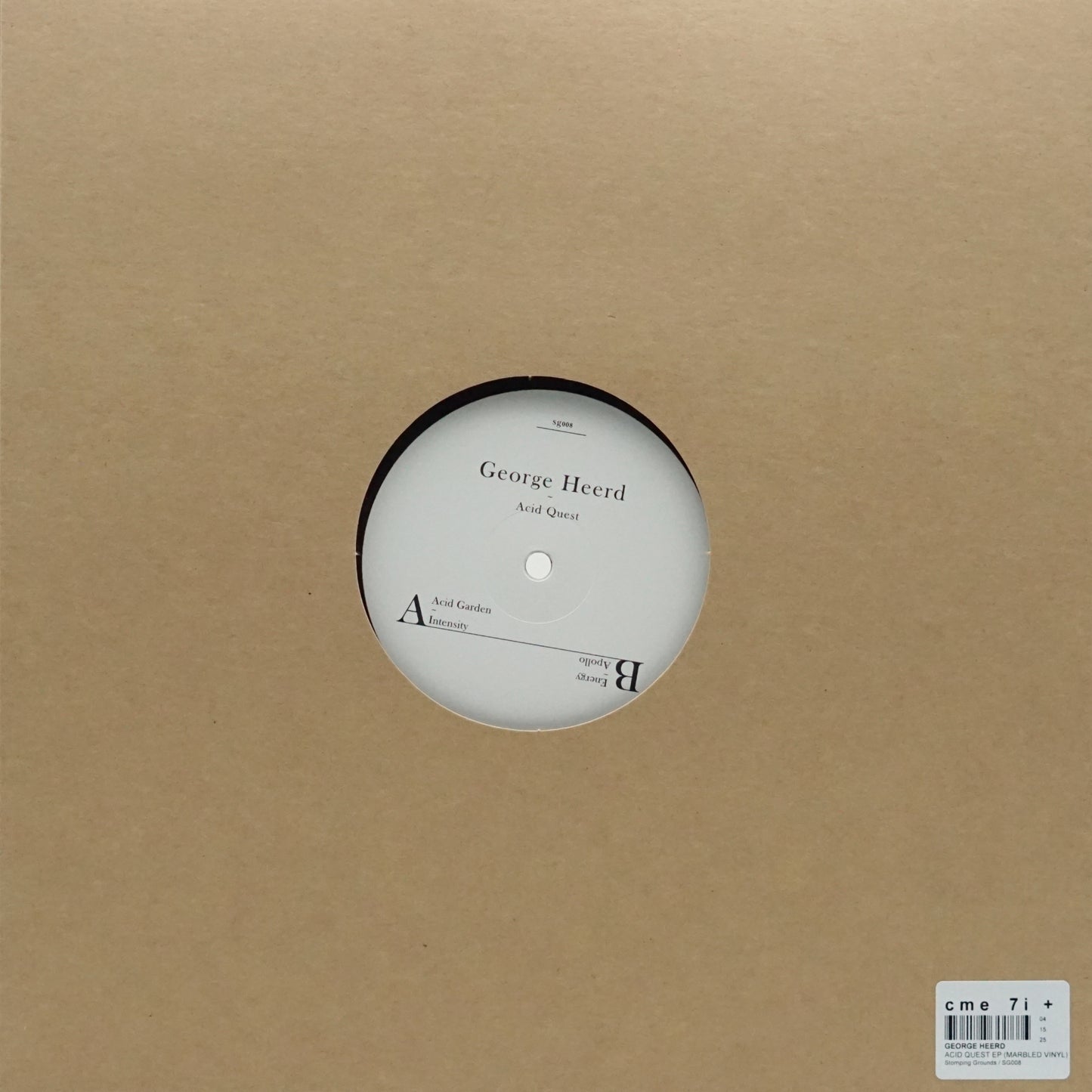 GEORGE HEERD – ACID QUEST