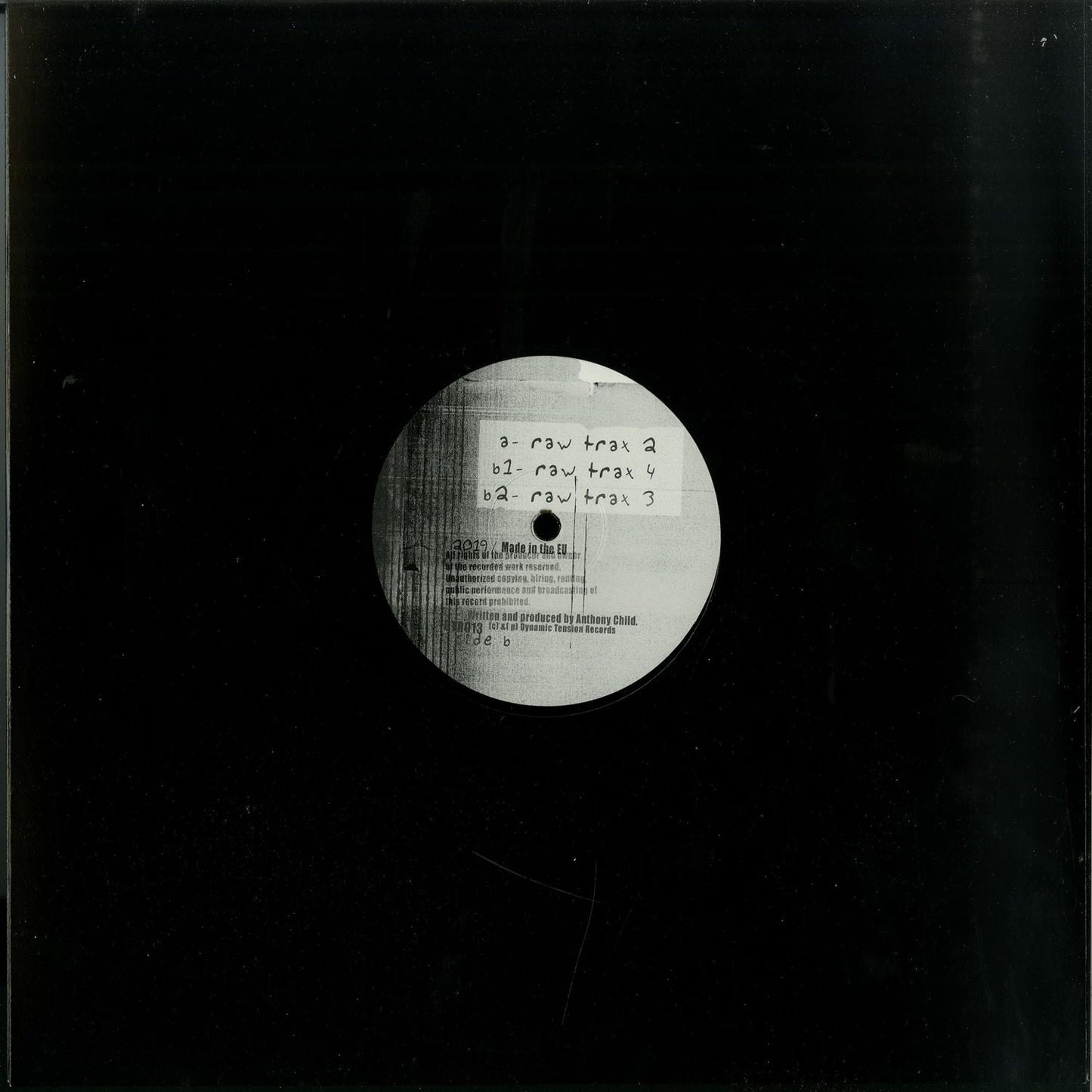 Second Hand SURGEON RAW TRAX 1 vinyl record with colorful abstract artwork on the front cover.