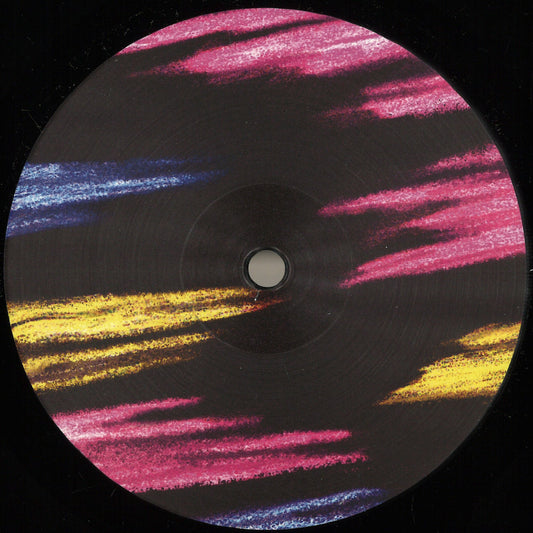 Black vinyl record of NOAH SKELTON's Anabiosis EP by Subwax Distribution, showing the record's label and cover art.