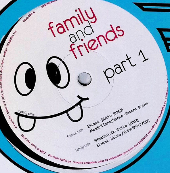 VARIOUS ARTSITS – BOUQ. FAMILY AND FRIENDS PART 1