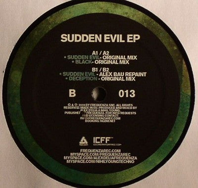 ALEX D’ELIA & NIHIL YOUNG – SUDDEN EVIL EP