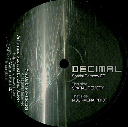 DECIMAL – SPATIAL REMEDY EP
