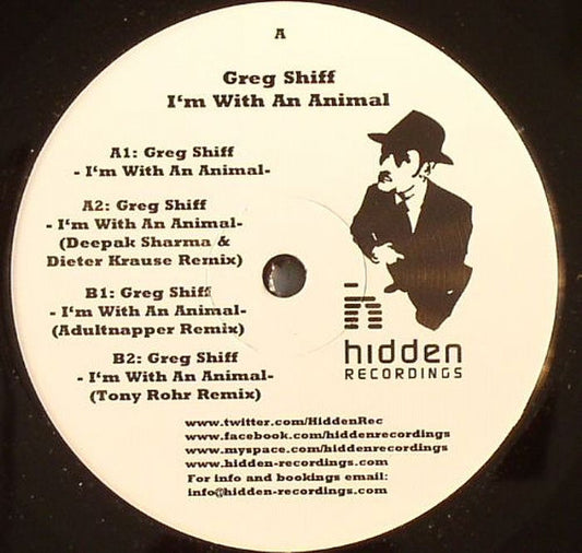 GREG SHIFF – I’M WITH AN ANIMAL