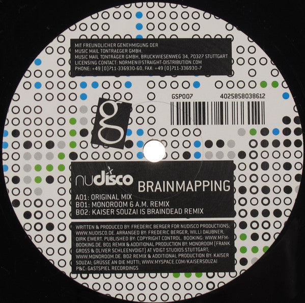NUDISCO – BRAINMAPPING