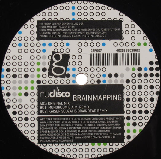 NUDISCO – BRAINMAPPING