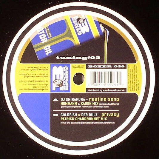 DJ SHIRAKURA / GOLDFISH & DER DULZ’ – TUNING#03