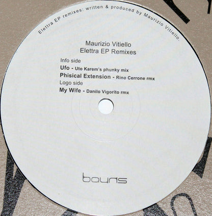 MAURIZIO VITIELLO – ELETTRA EP REMIXES