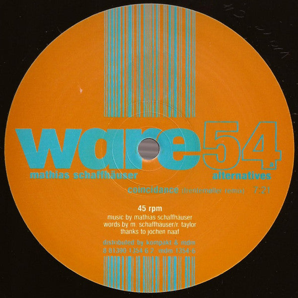 MATHIAS SCHAFFHÄUSER – ALTERNATIVES