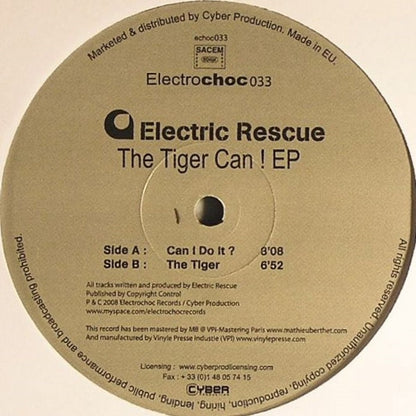 ELECTRO RESCUE – THE TIGER CAN! EP