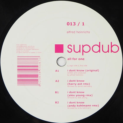 ALFRED HEINRICHS – ALL FOR ONE