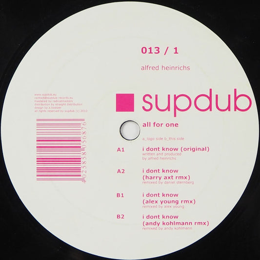 ALFRED HEINRICHS – ALL FOR ONE