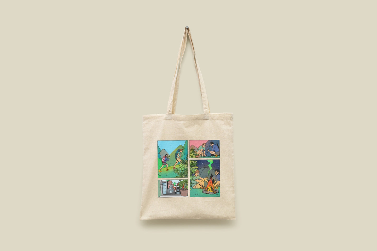 Chippy Chasers Tote 06 featuring a colorful design, perfect for carrying everyday essentials.