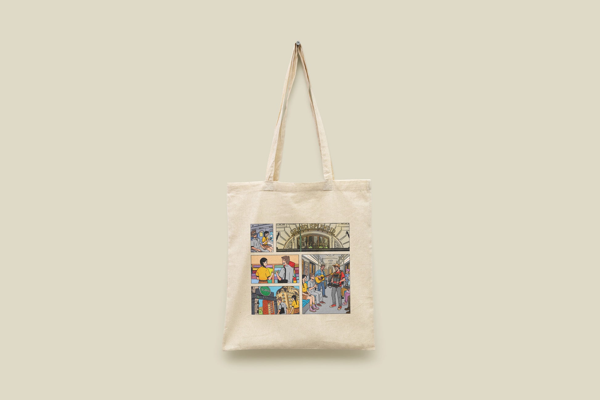 Chippy Chasers Tote 27 featuring a colorful design and sturdy handles, ideal for everyday use or shopping.