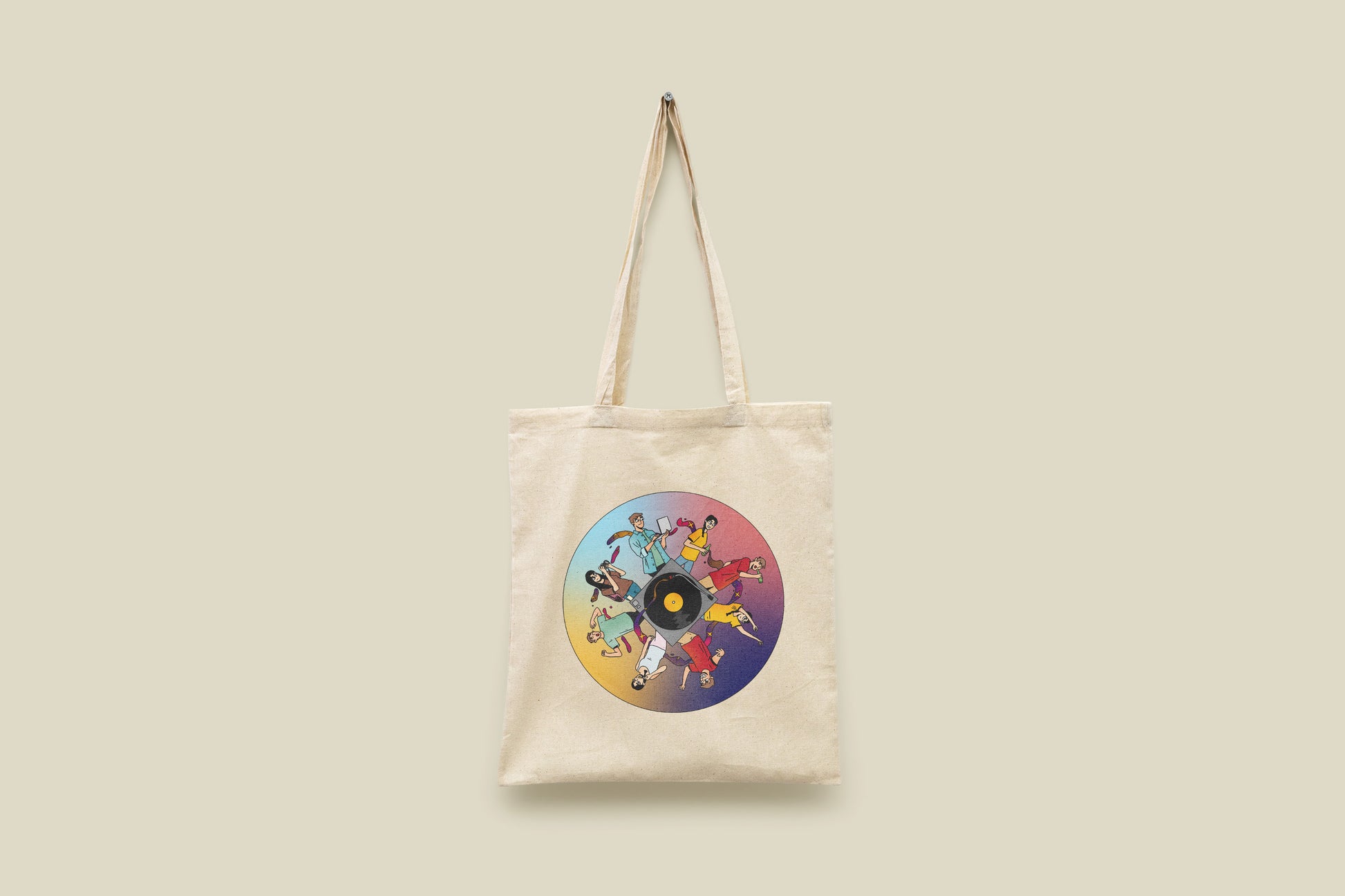 Chippy Chasers tote bag CHCH02 featuring a colorful design and sturdy handles, perfect for everyday use.