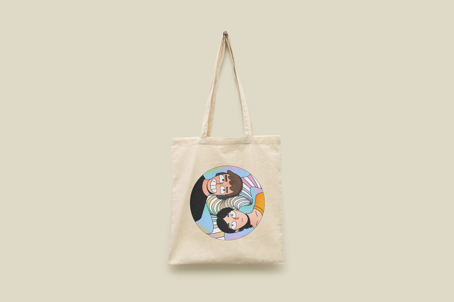 Chippy Chasers tote bag CHCH03 featuring a colorful design and sturdy handles, ideal for everyday use.
