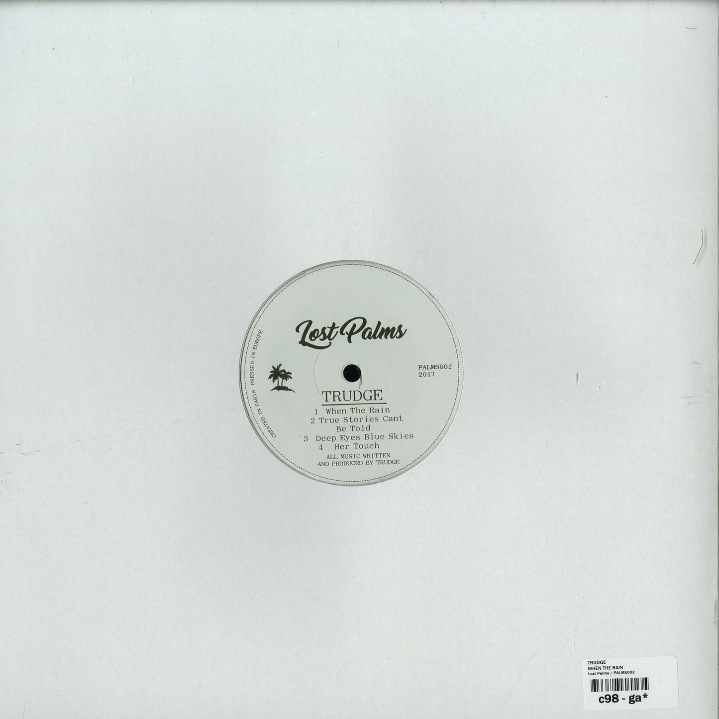 TRUDGE – WHEN THE RAIN EP