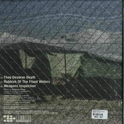 Second Hand vinyl record titled Vatican Shadow – Rubbish of the Floodwaters, featuring dark abstract cover art.
