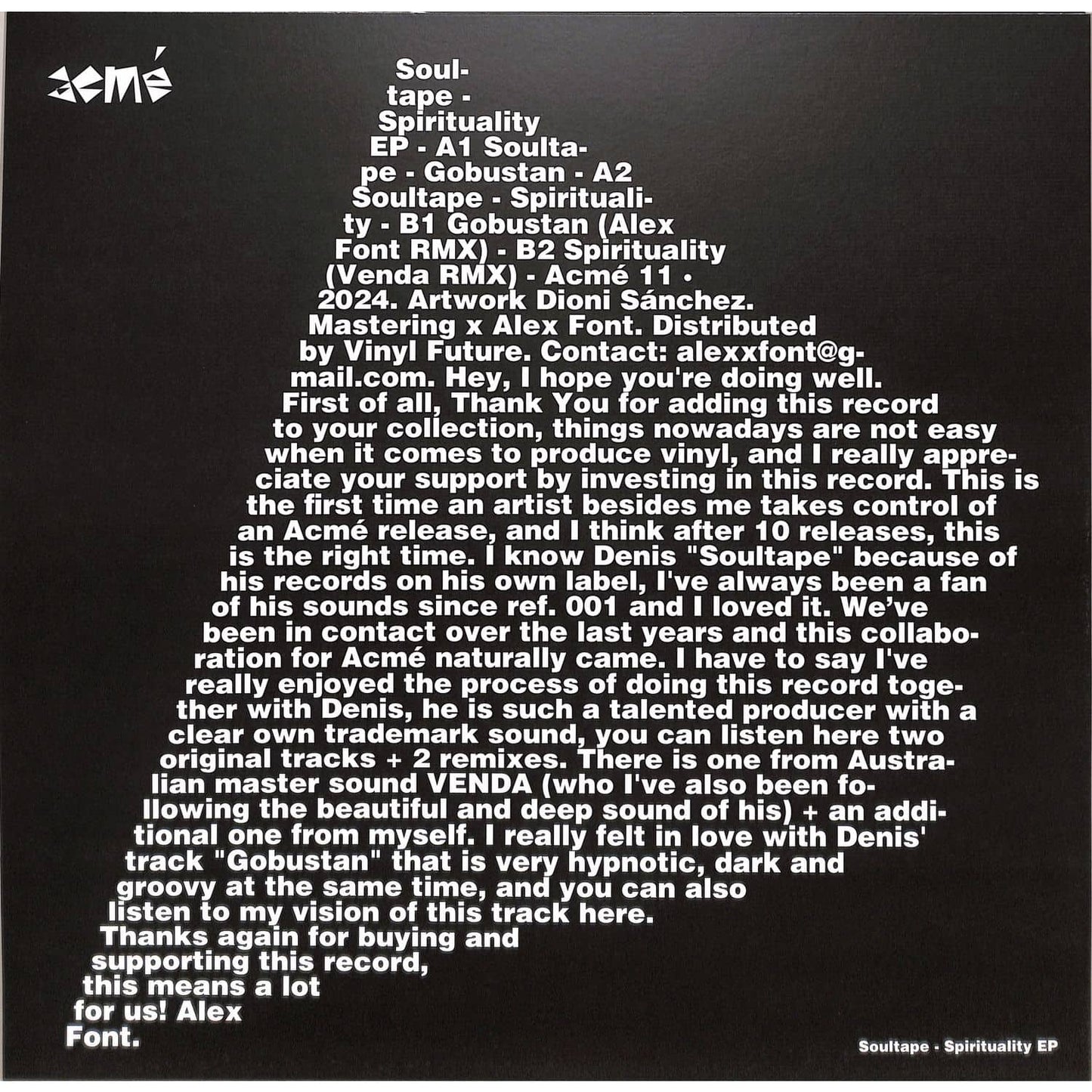 SOULTAPE – SPIRITUALITY EP