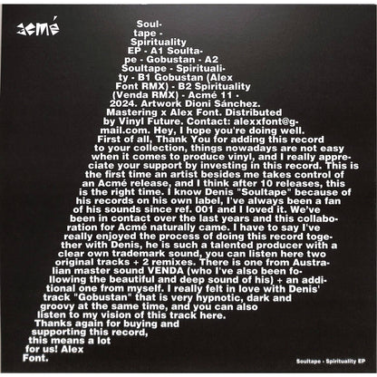 SOULTAPE – SPIRITUALITY EP