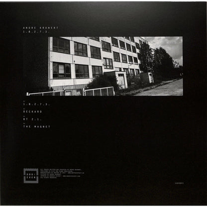 Decks vinyl record by Andre Kronert, side B image showing the black vinyl disc with label details.